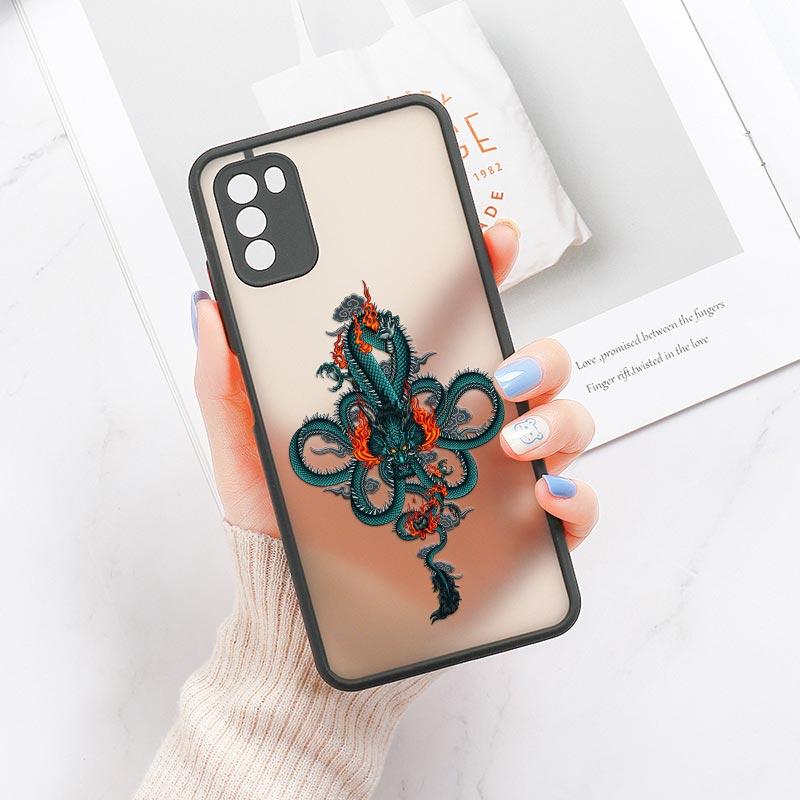 Крутой чехол для телефона с тигром, драконом и облаками для Xiaomi Mi 11 Lite 5G NE 12 12T Pro 11T 9 10 Cover POCO X3 NFC F3 M3 M4 X4 Pro Матовый Funda