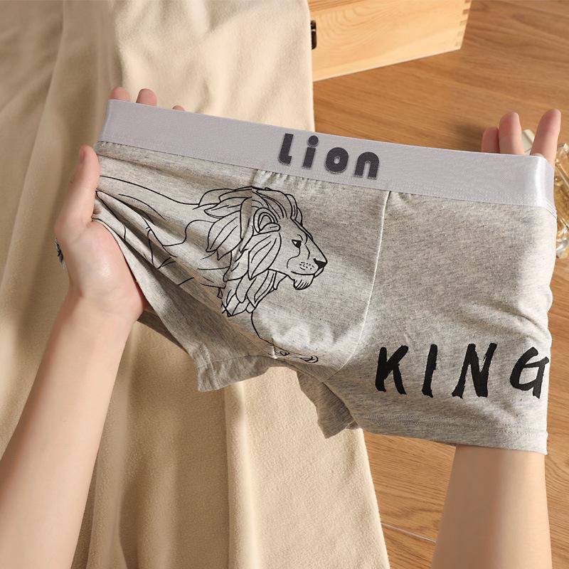 Новые мужские дышащие хлопковые трусы-боксеры - Тонкие, средней посадки, больших размеров