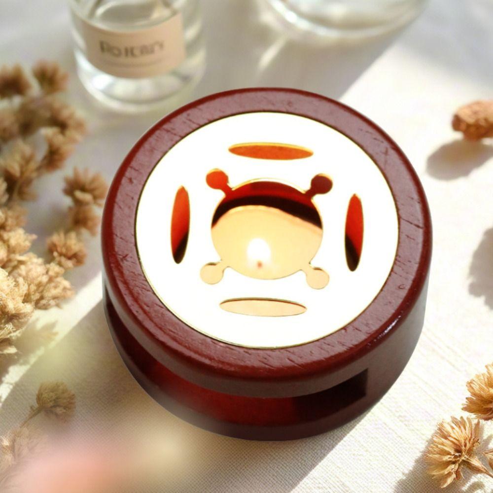 Печь для плавления воска из массива дерева Винтажный нагреватель для плавления восковых гранул для 2/3 шт. Свадебных приглашений