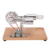 Hot Air Stirling Engine Motor Model DIY Educational Electricity Generator Colorful LED for Kids