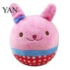 Puppy Chewing Squeaker Ball Plush Easy-cleaning Soft Comfortable Dog for Kennel Pet