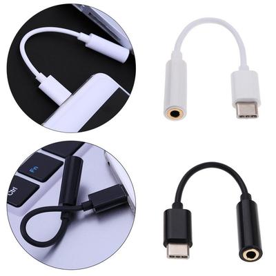 Аудиоадаптер USB Type-C на AUX 3,5 мм для наушников, мобильного телефона, планшета, аксессуары, аудиоадаптер (гнездо)