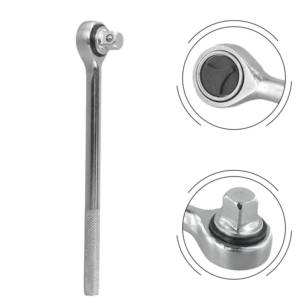 Wrench Portable Ratchet Wrench 24 Teeth Chrome Vanadium Steel