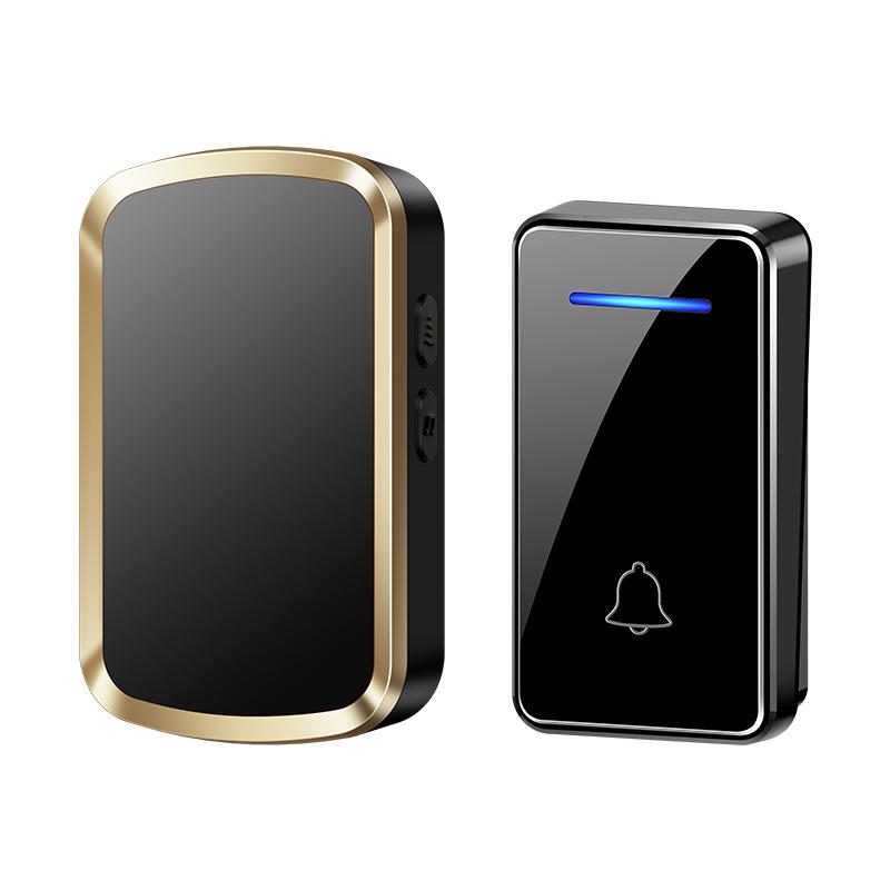 High Volume Wireless Doorbell with Long-Range Self-Powered Smart Reminder, 1 to 2 Waterproof Electronic Pager.