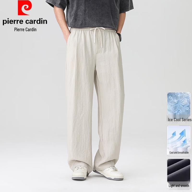 Pierre Cardin Men's Loose Straight-Leg Summer Casual Pants