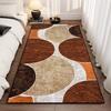 Современное Нескользящее Украшение Ковер для Спальни Прикроватный Мягкий Легко Чистящийся Коврик для Входной Двери Безворсовый Большой Ковер для Гостиной Настраиваемый