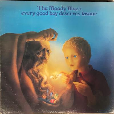 LP Пластинка MOODY BLUES - Every Good Boy Deserves Favour 8201601 THRESHOLD US Рок Б/У