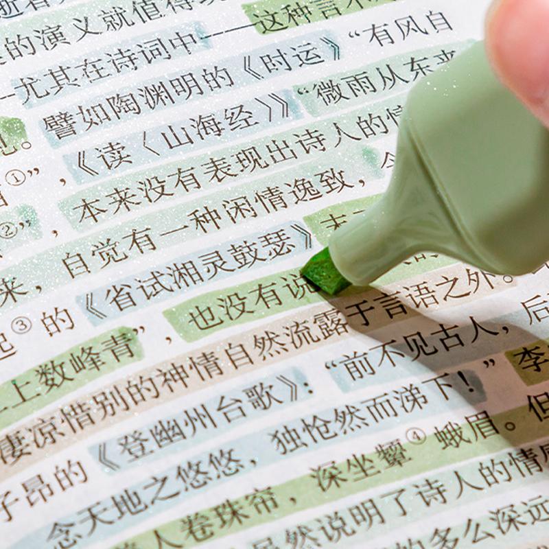 4 шт./компл., блестящая ручка-маркер, устойчивые к размазыванию чернила на водной основе для сверкающих заметок, ручка-планировщик для журналов, канцелярские принадлежности