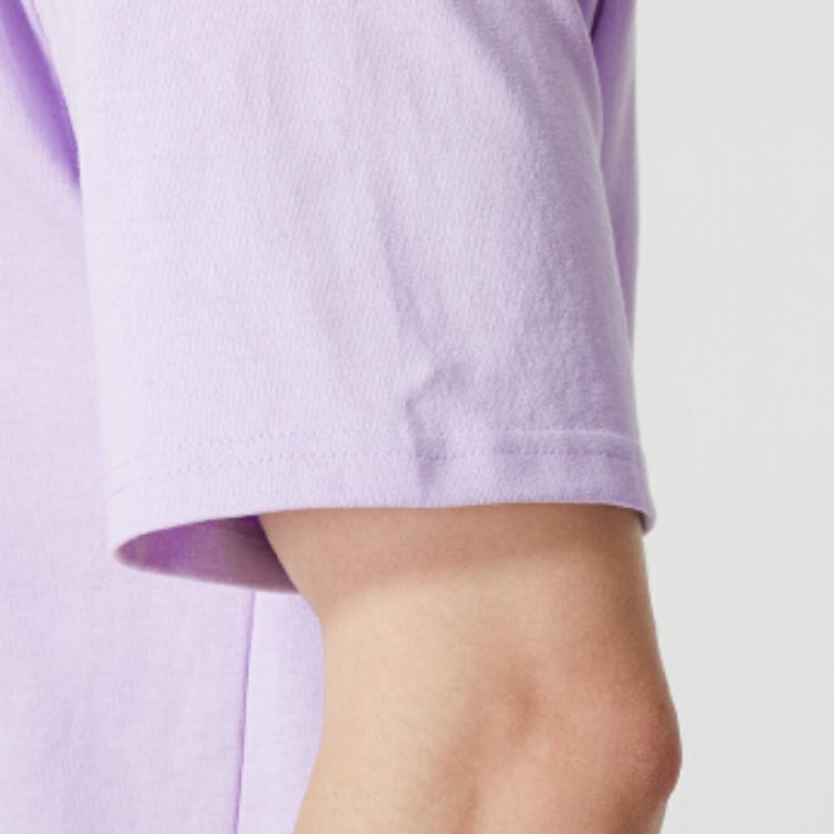 Nike Спортивная одежда Дофамин Принт Логотипа Дышащая Футболка с Коротким Рукавом Мужские Топы Фиолетовый HF6594517