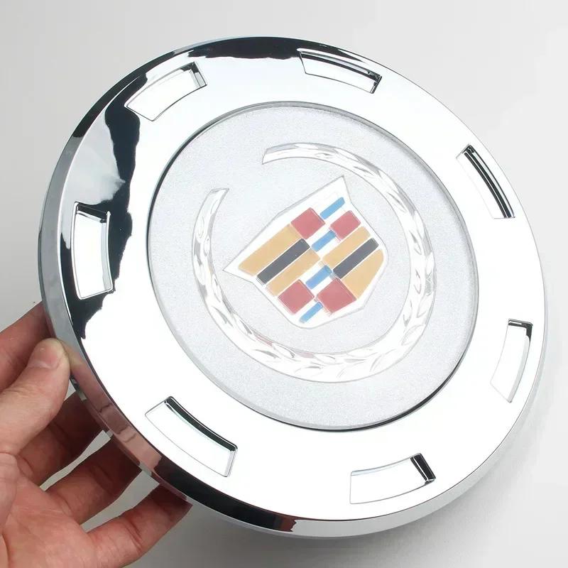 4Pcs/set 20CM Auto Wheel Center Cover Caps for Cadillac Escalade Car Tire Logo Emblem Exterior Accessories Refitting Decoration zd5