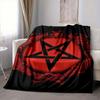 1Pc Dark Occult Symbol Blanket Soft And Comfortable Casual Warm Camping Travel Christmas Halloween Xmas Gift M92876