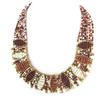 Les Trésors De Lily [N8276] - Designer Necklace 'Kilimanjaro' Brown Beige Gold