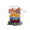 30pcs Brawl Stars Party Decoration Includes a Banner, Cake Toppers, Balloons