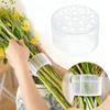 2Pcs Spiral Flower Stem Holder Multi-Hole Bouquet Support Tool Flower Arranging Tool Stem Support for DIY Floral Arrangements