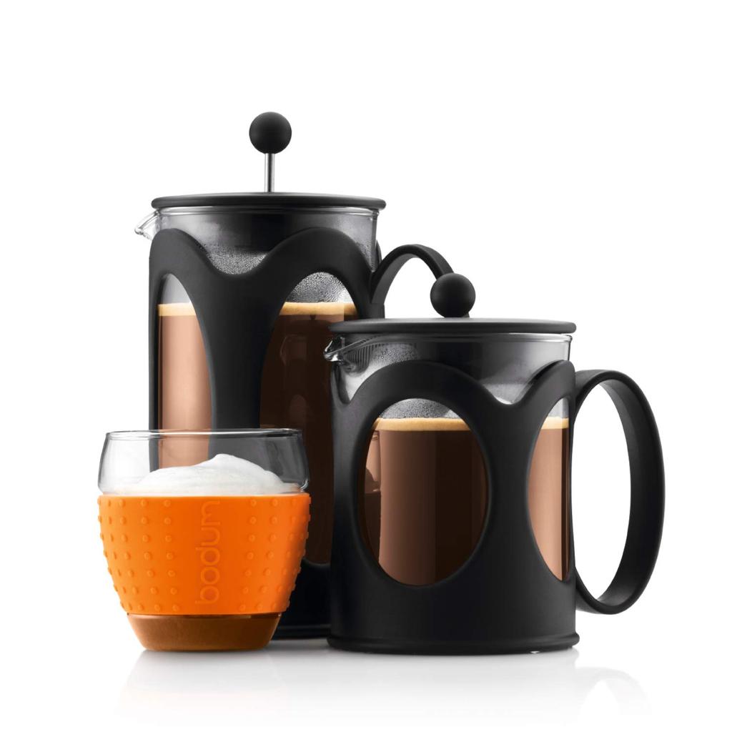 Кофеварка френч-пресс BODUM Kenya, 500 мл, Черный, Оригинал, 10683-01J