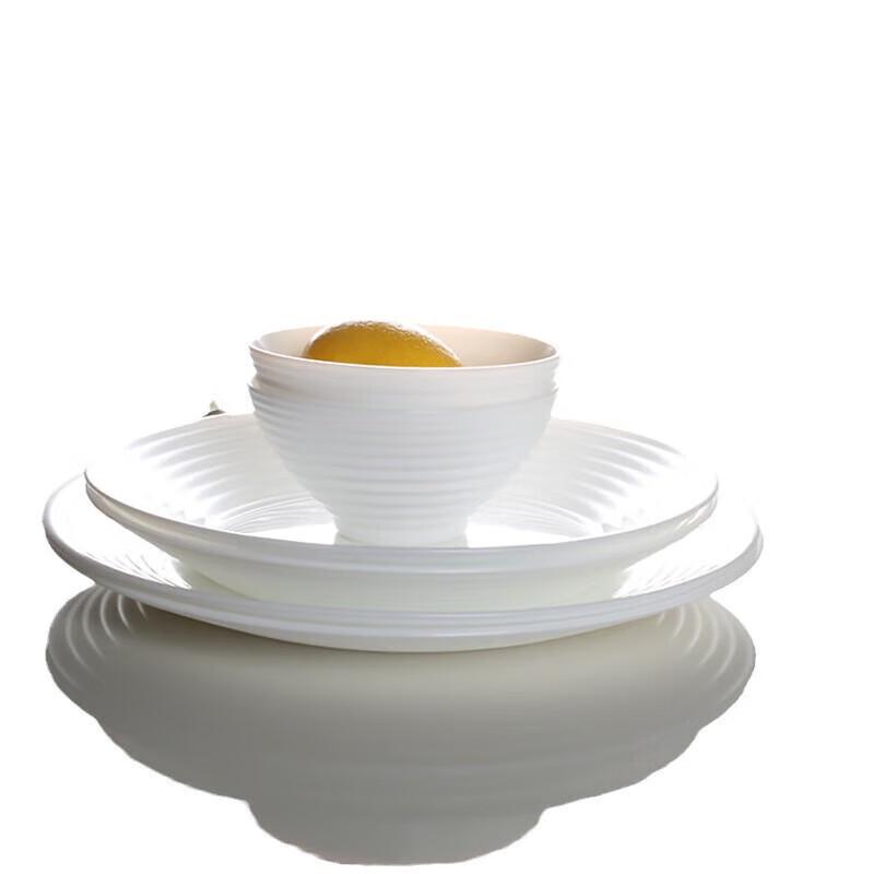 Белый набор столовой посуды Luminarc Huaruina из 6 предметов, из закаленного стекла