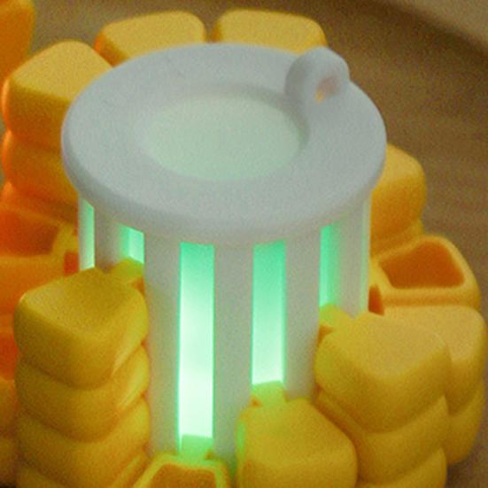3D-печатная головоломка «Зерно кукурузы» со светодиодной подсветкой, игрушка для самостоятельной сборки кукурузы, головоломка, развивающая игра-вызов «Строительство из кукурузы»