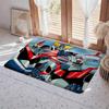 Anime U UFO Robot Goldrake Floor Mat Eco  Flannel Doormat Non Slip Odorless Indoor Floor Rug Soft Short Plush Home Mat