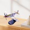 1/72 Истребитель P-51B Модель Самолет Детская Игрушка Настольный Дисплей Подарок Коллекционный Самолет Украшение