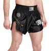 Muay Thai Kickboxing Shorts FLAG Black [Leone 1947]