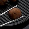 304 Stainless Steel Extra Long Chopsticks, Reusable Metal Chopsticks, Non-Slip Chinese Tableware, Food Noodles Utensil