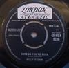7inch Record BILLY STORM - Sure As You're Born 45HLK9236 London 1960 UK Rock Used