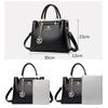 Women Soft Leather Handbags Luxury Designer 3 Layers Shoulder Crossbody Bags Ladies Large Capacity Shopping