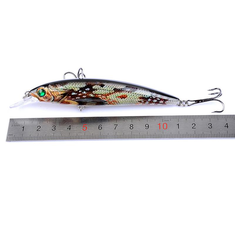 11 см/11,5 г набор рыболовных приманок, жесткая приманка для рыбалки, мини-гонькарь, плавающая приманка-качели, сумасшедшие воблеры, искусственные бионические приманки с кривошипом