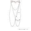 New Fashionable Women Lady Body Chain Simple Style Delicate Jewelry Rhinestone Decoration