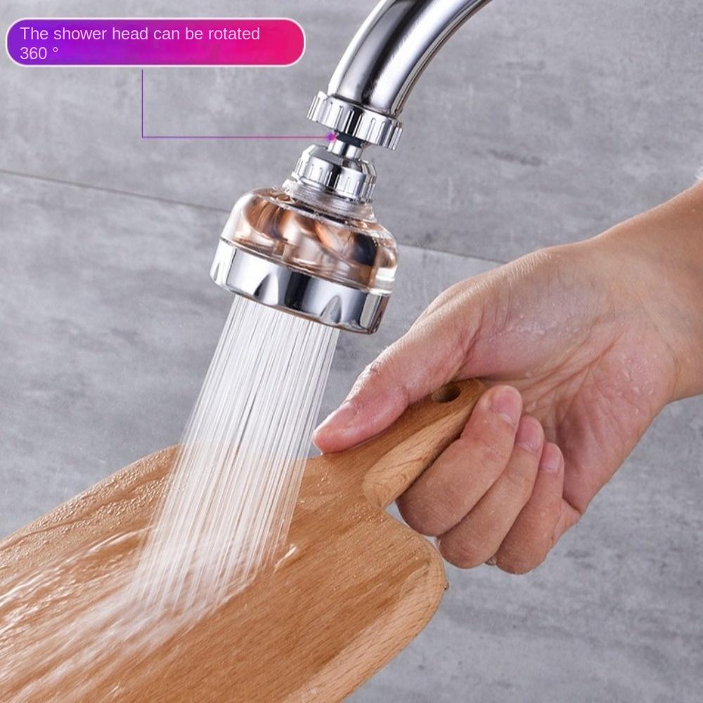 Fan Filter Splash-Proof Faucet 360° Rotation Turbocharged Shower Head Kitchen Faucet  Kitchen