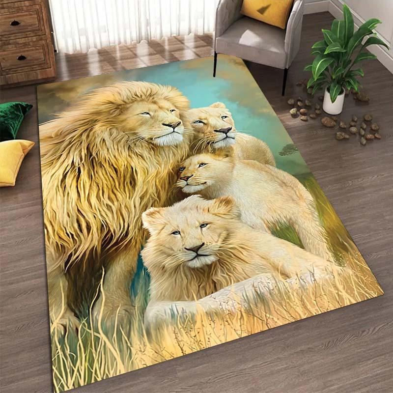 Ковер в скандинавском деревенском стиле для спальни, дивана, чайного столика, татами, мультяшный, длинная полоса, домашний, для гостиной, напольный коврик