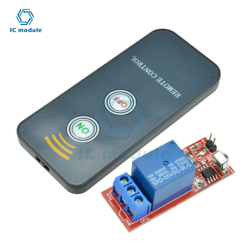1 Channel 4CH DC 5V/12V Infrared Remote Control Relay Module IR Remote Switch Control Receiver Driver Board