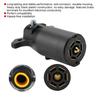 7 Pin Round Trailer Towbar Towing Plug Adapter Connector 12V US Plug