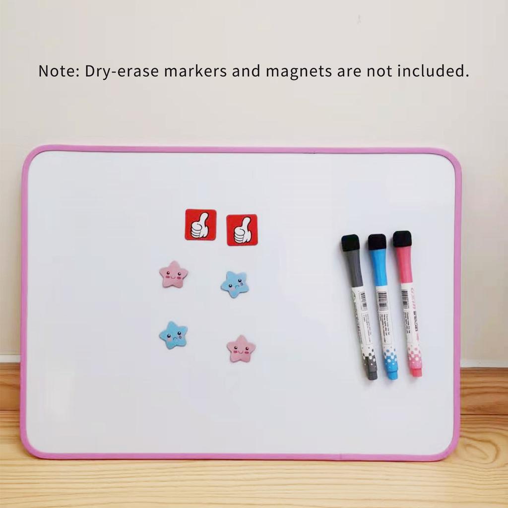 Portable Magnetic Dry Erase Board Double Sided White Board Handwriting Whiteboard Easy to Clean for Children Adults