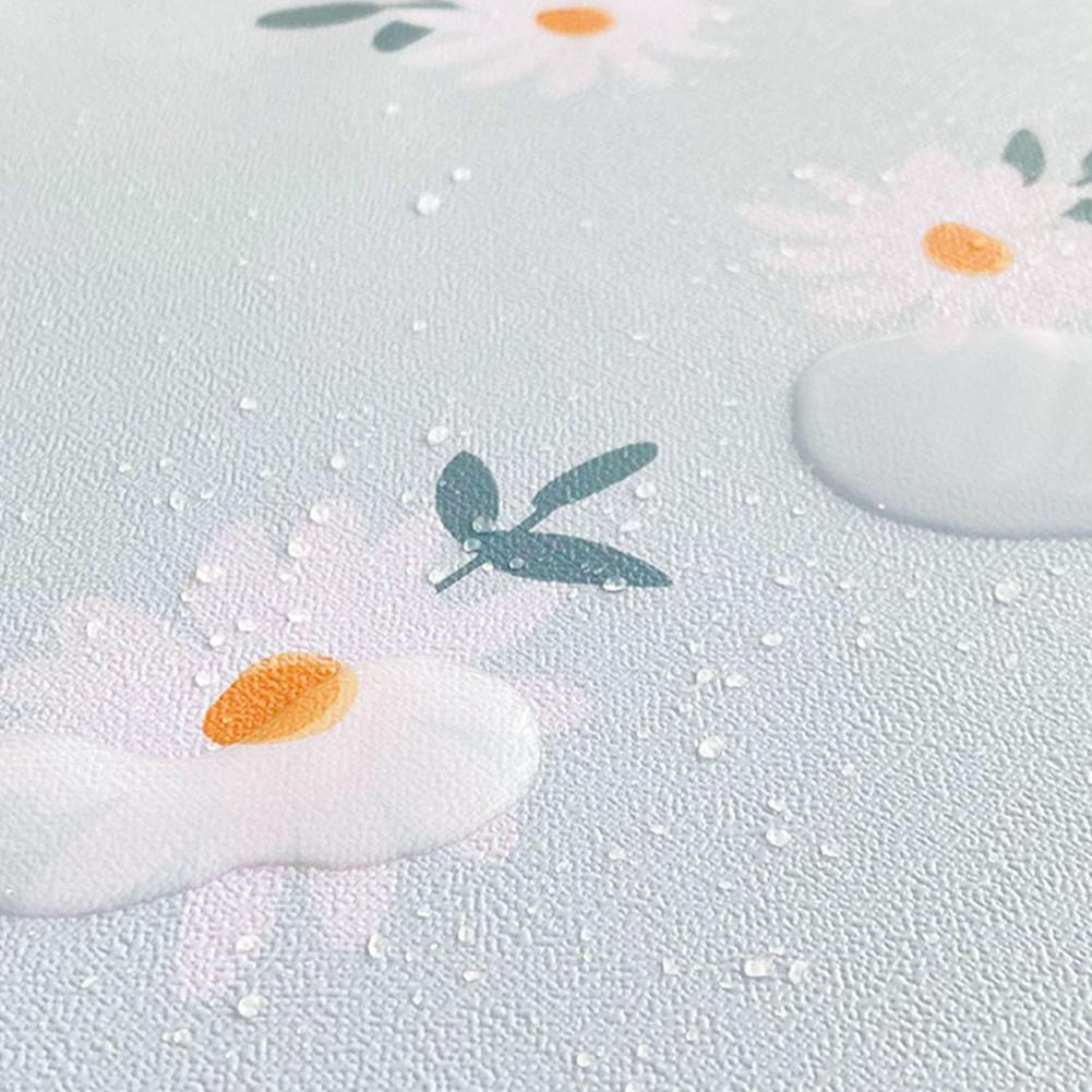 Водонепроницаемая ПВХ скатерть, маслостойкая, легко моющаяся, круглая скатерть с принтом, накладка на стол, скатерть для кухни, сада, столовой, свадьбы