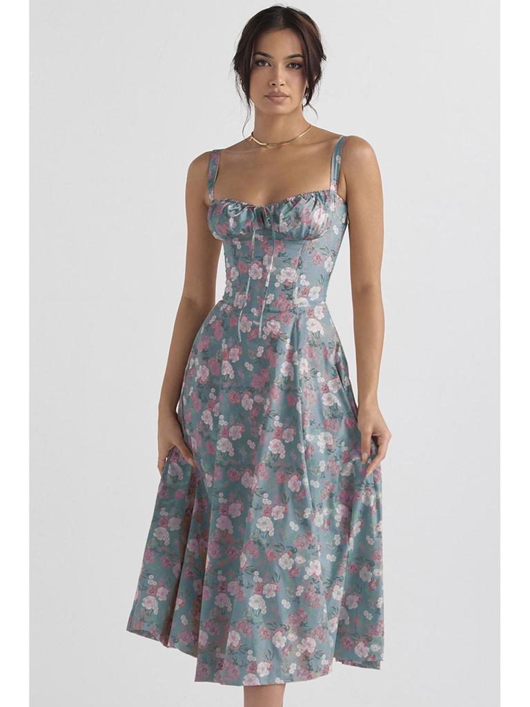 2026 Элегантное французское летнее платье-слинг высокого класса для женщин