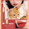 Ukiss Water Lip Dew W12: Увлажняющая помада и блеск для губ для естественного, подходящего для студентов макияжа