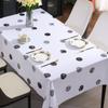 Скатерть для украшений Атмосфера Водонепроницаемая и маслостойкая скатерть Скатерть для кофейного столика Ветер Подставка для обеденного стола