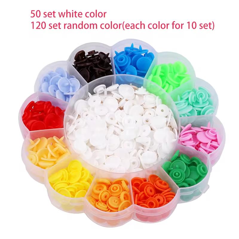 Fenrry 85/150/170/360Sets T5 Пластиковые кнопки-застежки-кнопки Плоскогубцы Набор швейных инструментов Пресс-машина Аксессуары для одежды из смолы