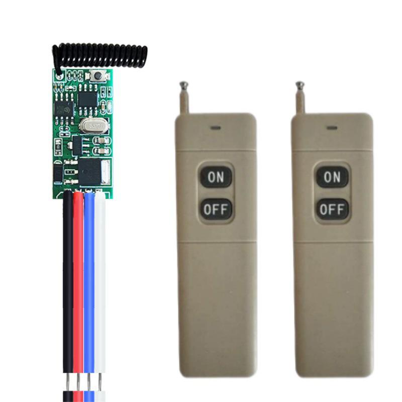 DC 5V/12V/24V Mini Wireless Remote Control Switch for Motor, LED, Fan