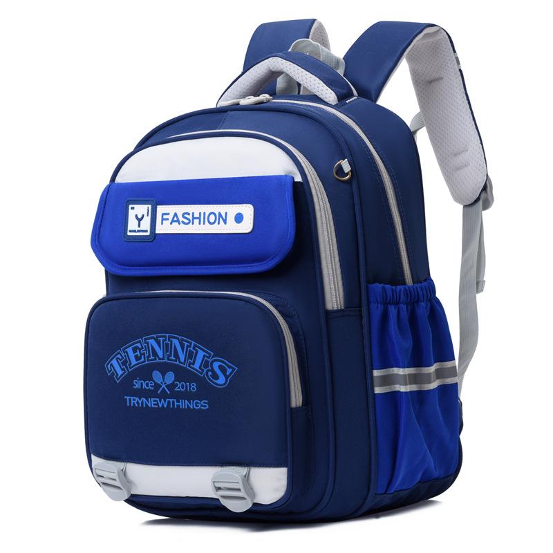 Школьная сумка для школьников, большой вместительный рюкзак для девочек, цветной блок, милый детский рюкзак