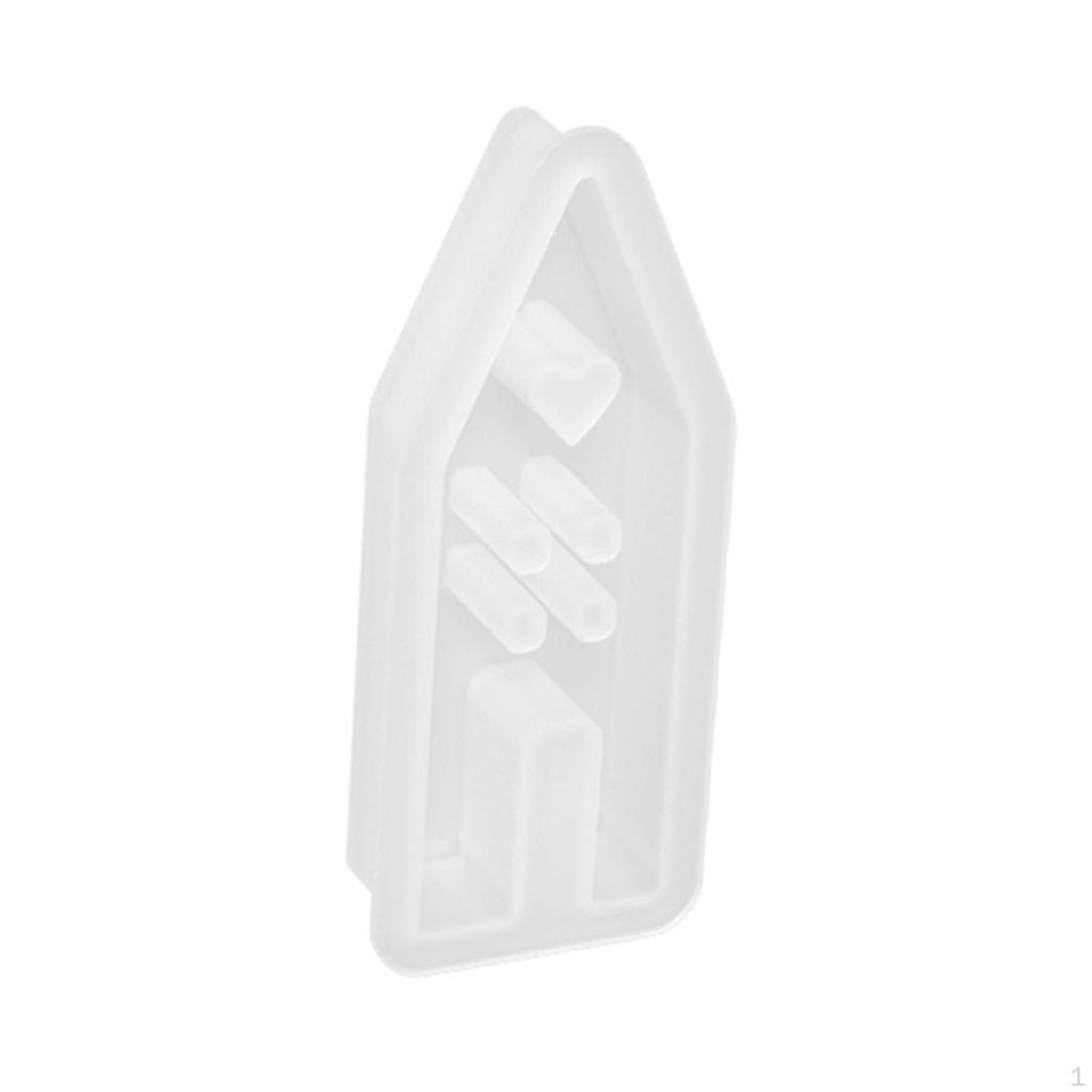 Heart House Silicone Model Candle Making Handmade DIY Soap Easter Epoxy Resin Casting