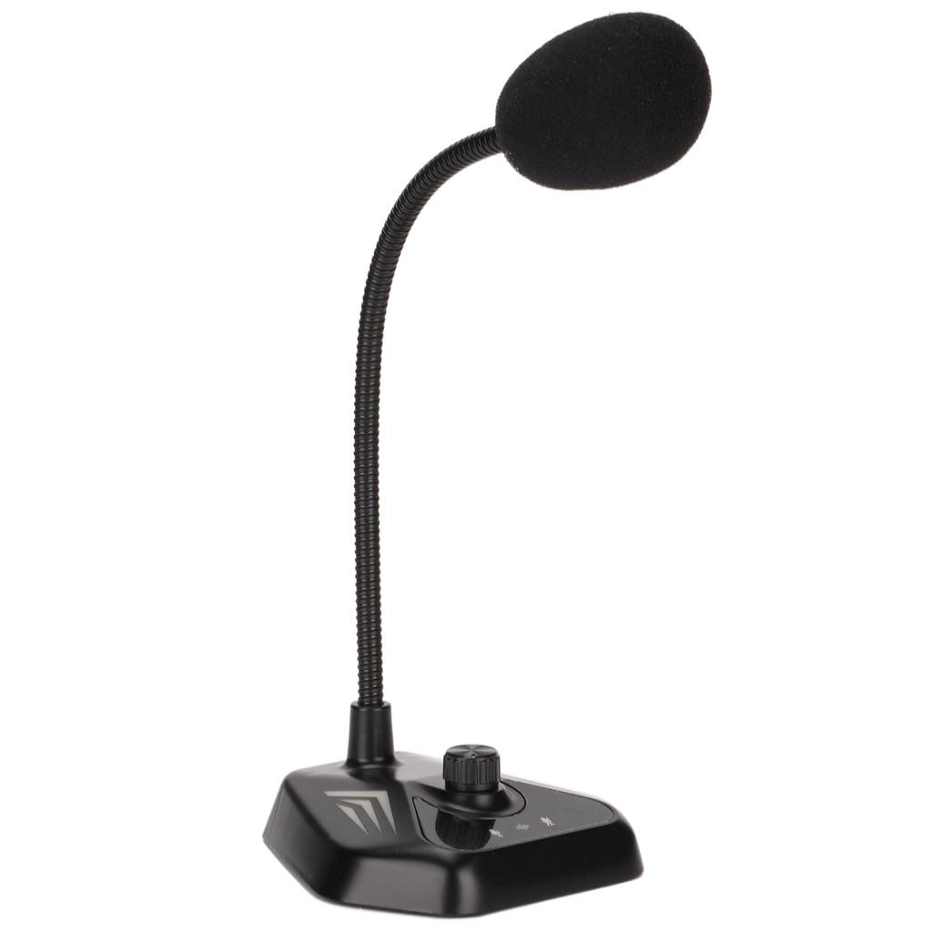 USB Microphone Minus30dB+  3dB 20HZ To 20KHZ 360 degrees  Omnidirectional Pickup Gooseneck Microphone with RGB Lights