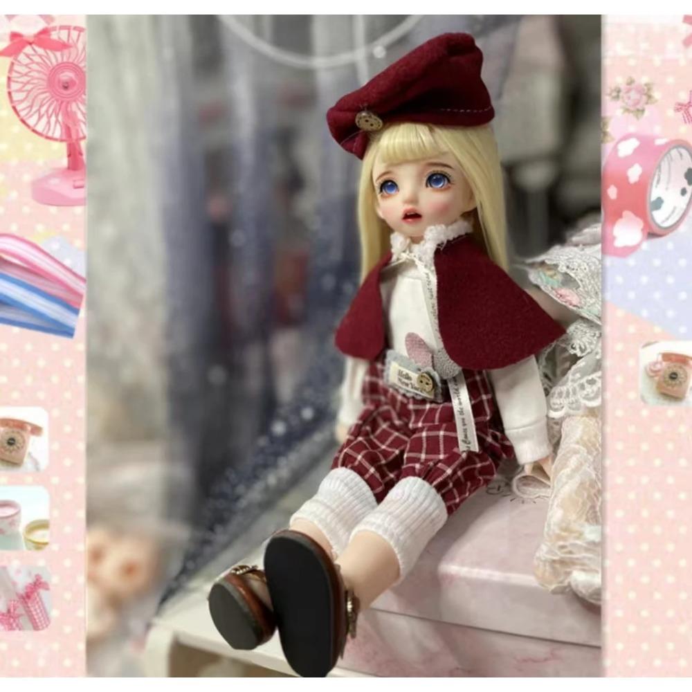 30 см Кукла для макияжа Bjd 22 шарнира Одевающаяся кукла Кукла-девочка Подарок на день рождения Шарнирная кукла Bjd 1/6 Кукла Bjd Полный набор