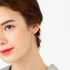 Серьги-пусеты ELLE Jewelry 14K с застежкой в одно касание (Золотая булавка) ELGPEE248