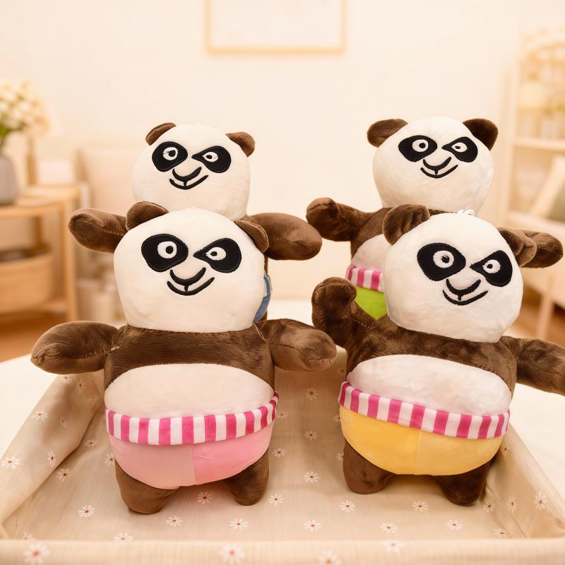 New 7-inch Kung Fu Panda claw machine doll, Po panda plush toy doll