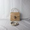 [Б/У] Сумка через плечо Serpenti Forever из кожи хаки со змеиным принтом - Очень хорошее состояние #1UND570