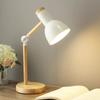 Creative Wooden Table Lamps Bedroom Study Decoration Art Led Eye Protection Desk Lamp Bedroom Furniture Small Night Light
