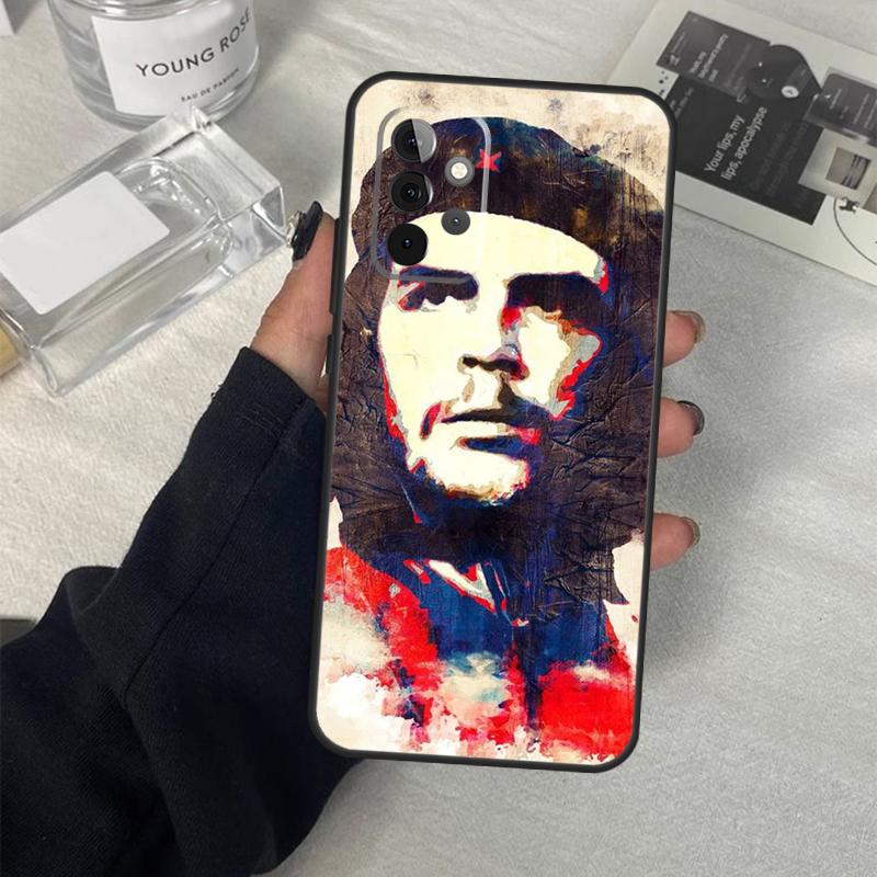Чехол с Че Геварой для Samsung Galaxy A53 A33 A23 A13 A14 A24 A34 A54 A52 A32 A22 A12 A51 A71 A21S