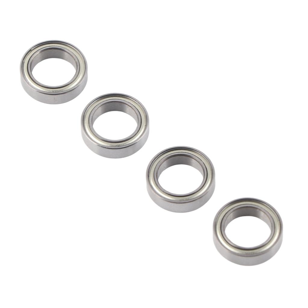 4Pcs RC Ball Bearing Kit 10x15x4mm Stainless Steel Bearing for Arrma 3S 1 10 RC Car Crawler